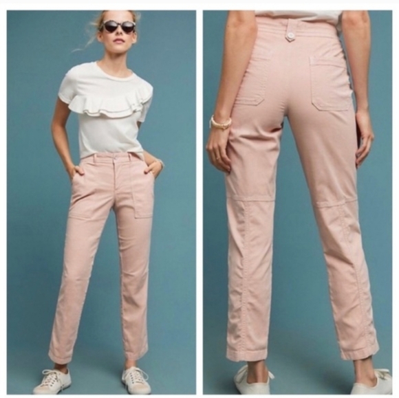 Anthropologie Pants - Anthropologie Wanderer Utility Pants Size 26 Rose